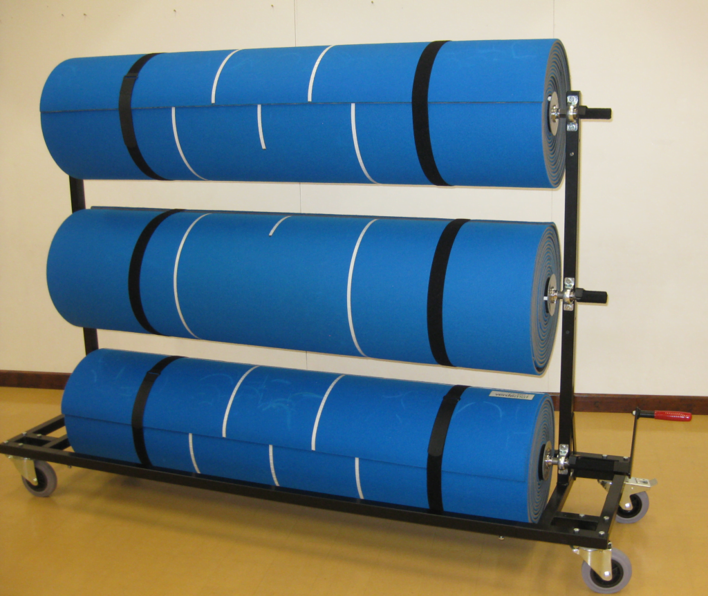 LAYOR Three Mat Windup Storage Handling Unit Duke Bowls