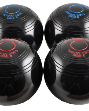 Drakes Pride – Black and Brown Biassed Carpet Bowls