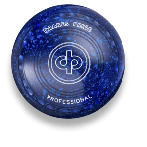 Drakes Pride Professional Bowl - Blue / Blue - 24 Dimple Grip