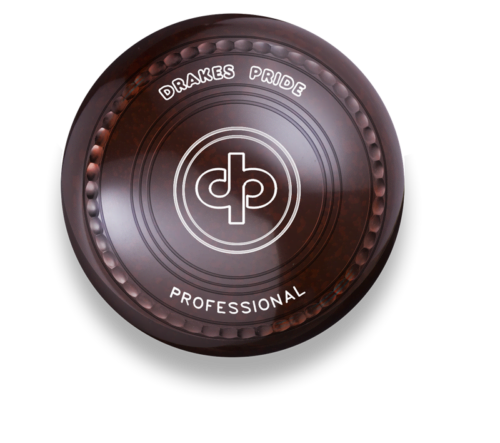 Drakes Pride Professional Bowl - Brown - 50 Dimple Grip