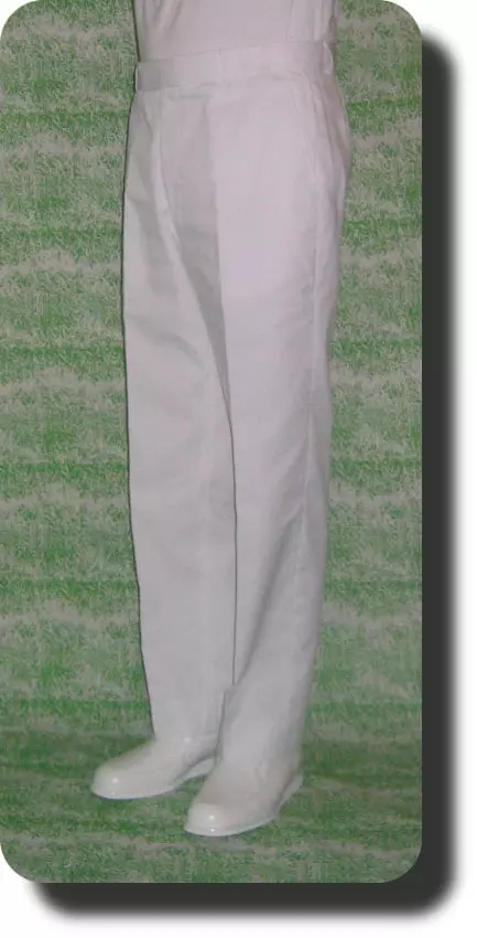 Royal Bowls Trousers - White