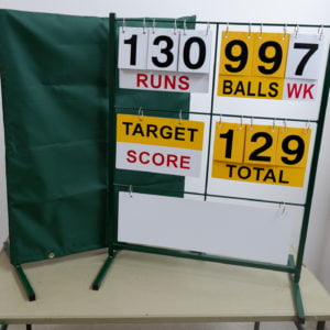 cricket scoreboard and cover