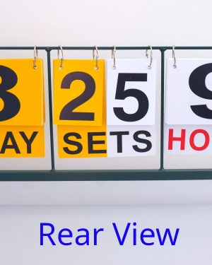 6 Royal Horizontal Tennis Scoreboards