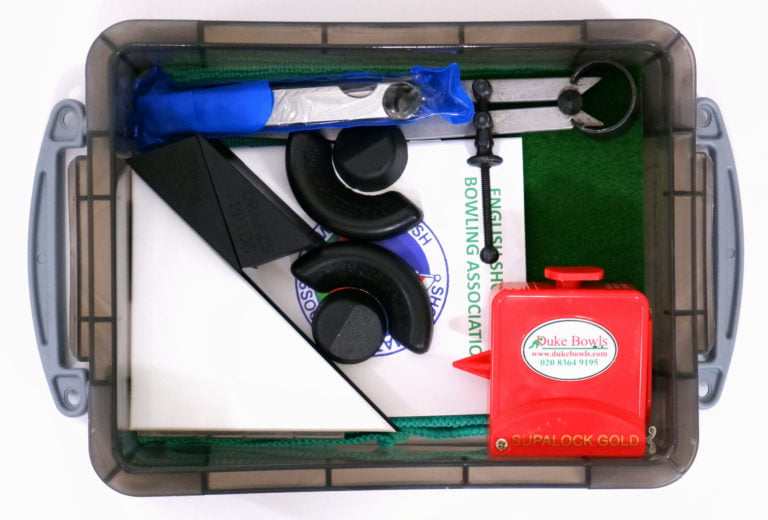 Short Mat Bowls Umpires Kit Duke Bowls