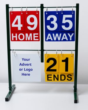 ROYAL Deluxe Bowls Scoreboard with Advertising Panel