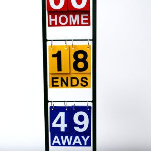 6 ROYAL Deluxe Upright Double Sided Scoreboards