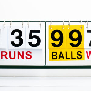 Table-Top Cricket Scoreboard
