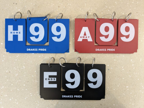 Drakes Pride replacement scoreboard numbers